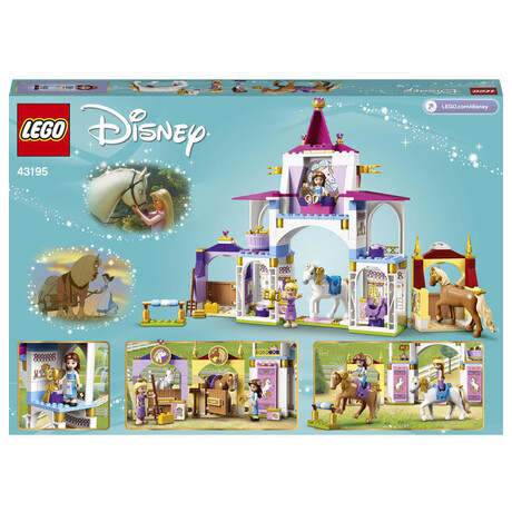 LEGO I Disney Princess 43195 Krlovsk stje Krsky a Lociky