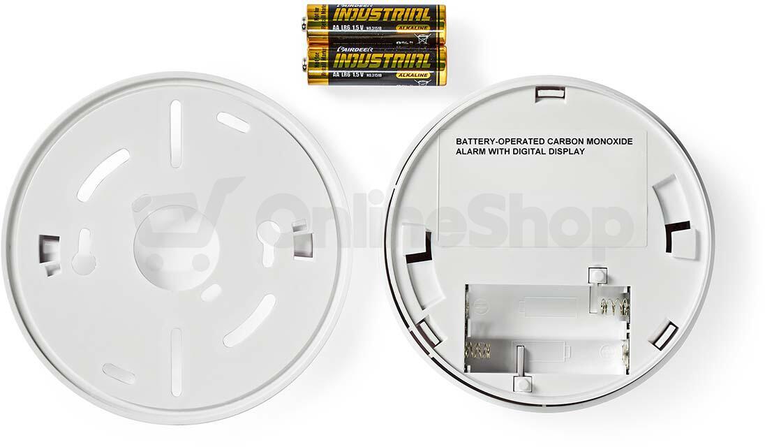 Detektor Oxidu Uhlenatého NEDIS DTCTCO40WT