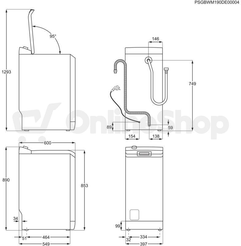 Pračka Electrolux EW7TN13372C
