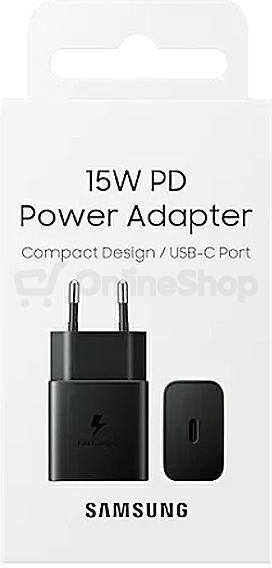 Nabíječka do sítě Samsung USB-C 15W EP-T1510NBEGEU