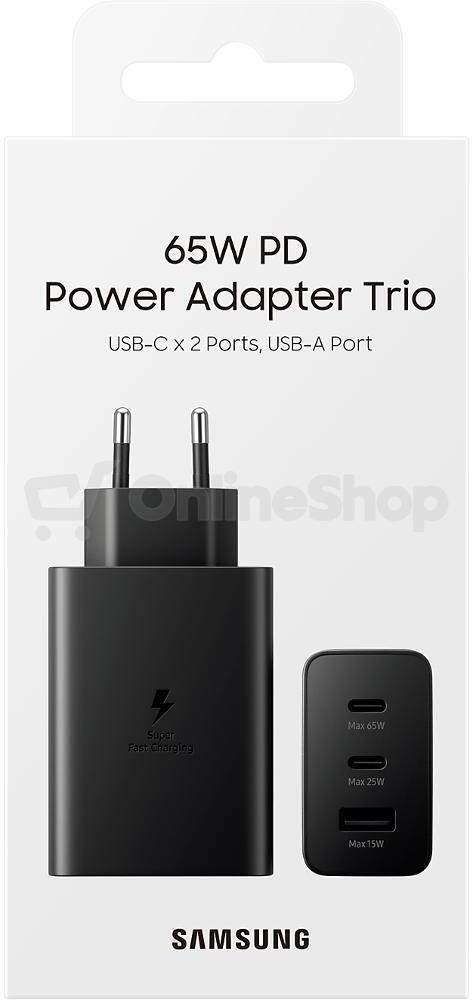 Nabíječka do sítě Samsung Trio 65W EP-T6530NBEG
