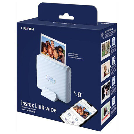 Fujifilm INSTAX LINK WIDE - Ash White (16719574)