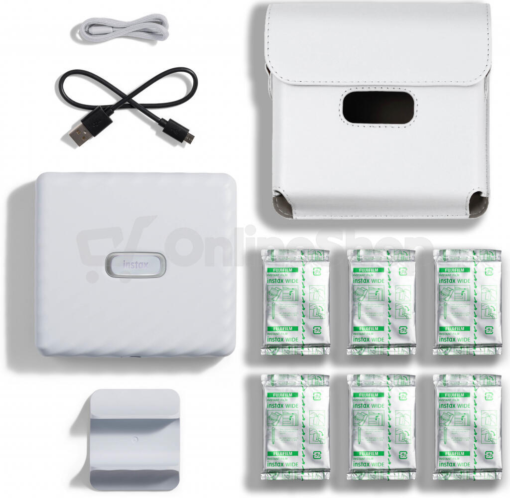 Fujifilm INSTAX LINK WIDE - Ash White (16719574)