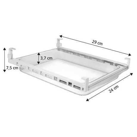 Univerzln zsuvka Tescoma FlexiSPACE 290 x 240 mm