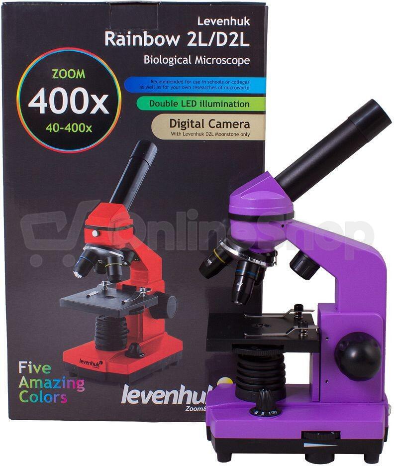 Mikroskop Levenhuk Rainbow 2L Amethyst
