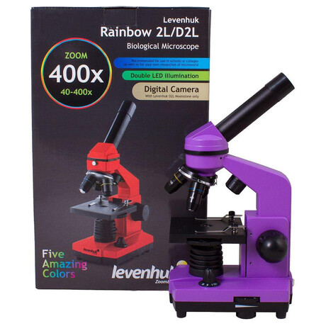 Mikroskop Levenhuk Rainbow 2L Amethyst