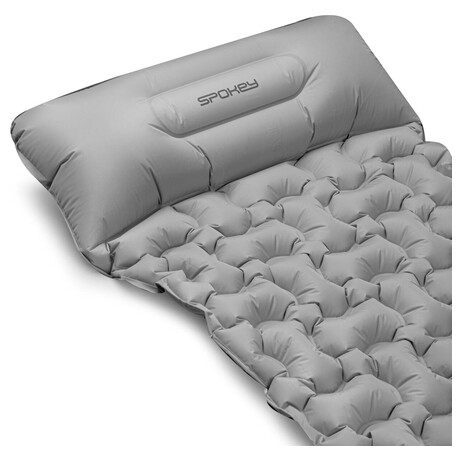 Spokey AIR BED PILLOW BIG Nafukovac matrace s poltkem, 213 x 62 x 6 cm, R-Value 2.5, ed