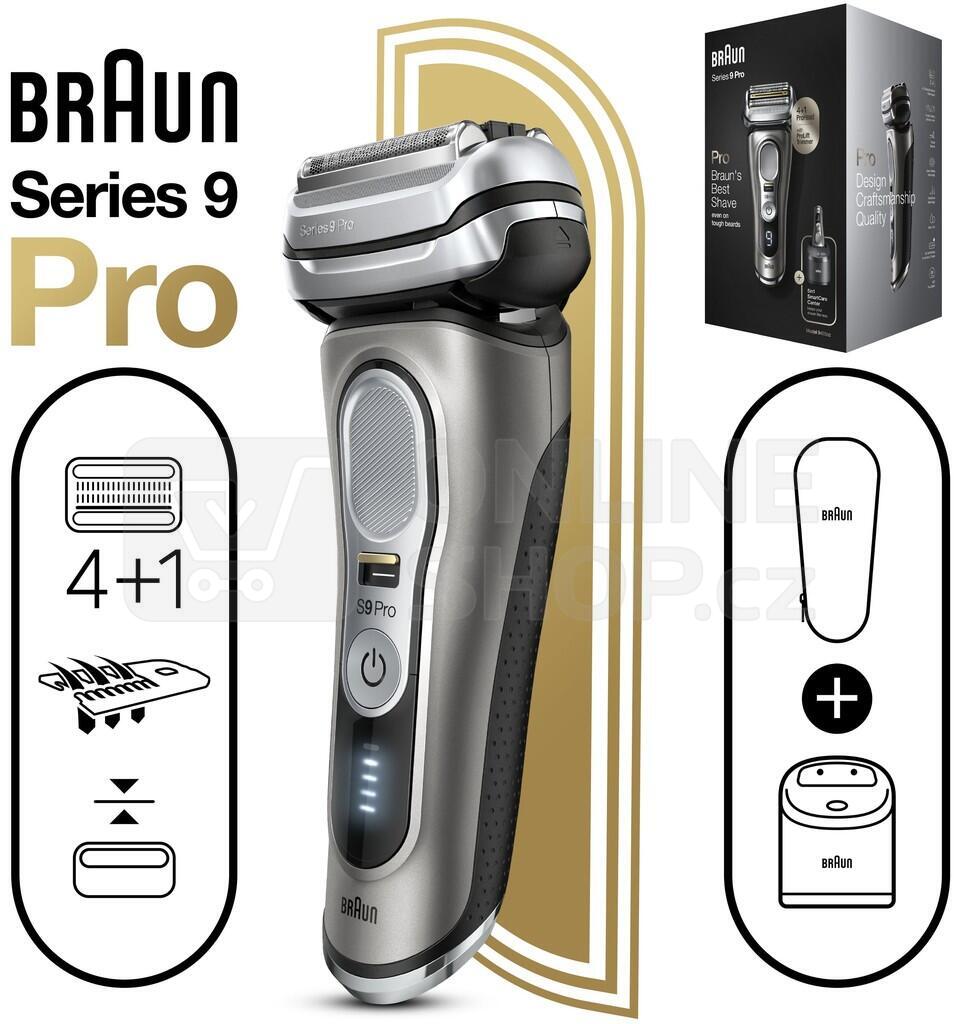 Holicí strojek Braun Series 9 PRO 9465cc, šedý