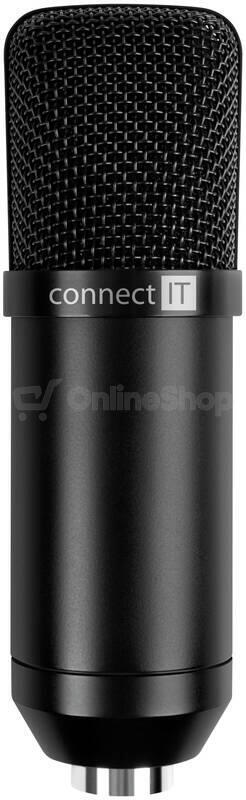 CONNECT IT USB Mikrofon se stolním ramenem ProMic, černá (CMI-9010-BK)
