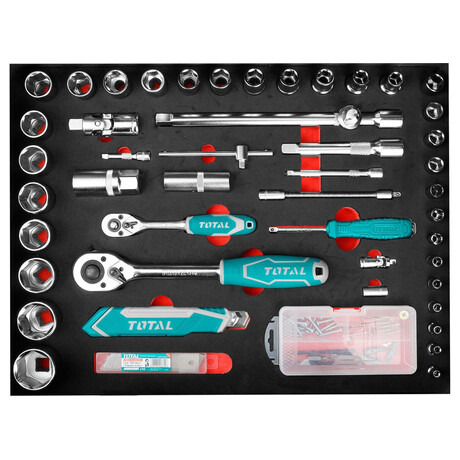 Nářadí, sada 147ks TOTAL TOOLS