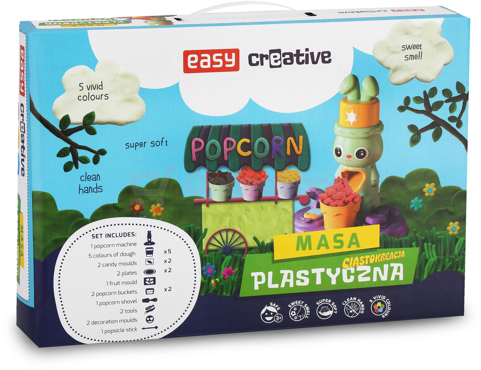 Sada modelíny EASY POPCORN