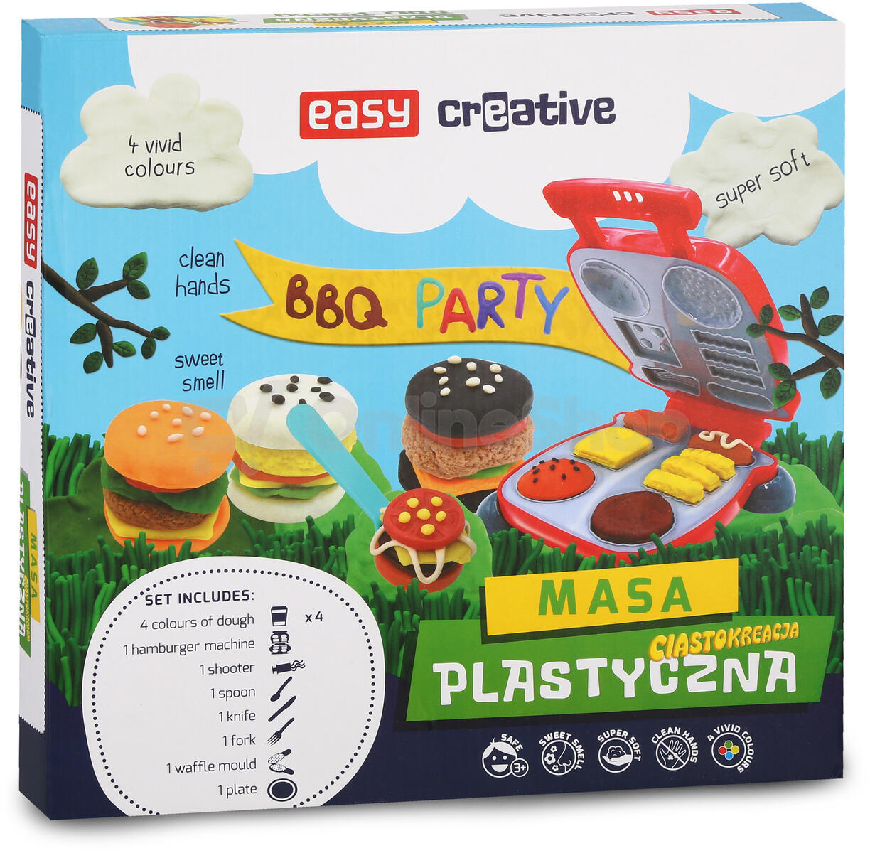 Sada modelíny EASY BBQ PARTY