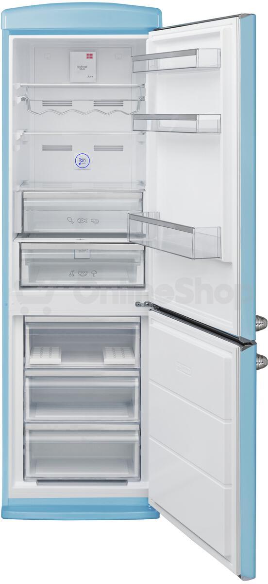 Chladnička Vestfrost VR-FB373-2E1BU retro blue