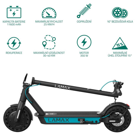 Elektrokolobka Lamax E-Scooter S11600