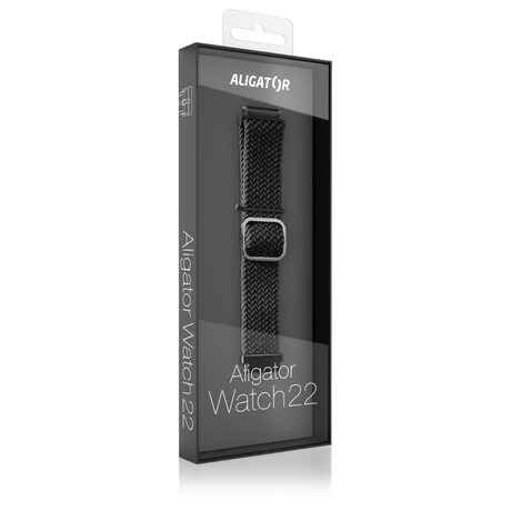 Aligator 22mm, černý (foto 4)