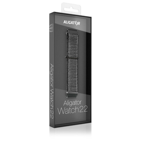 Aligator 22mm, černý (foto 4)