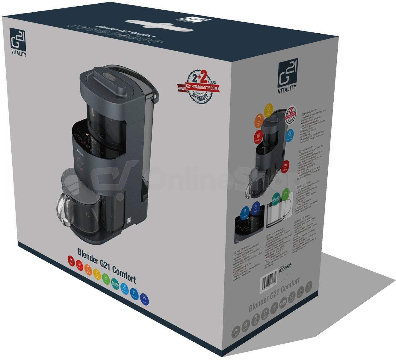 Blender G21 Comfort Graphite Black