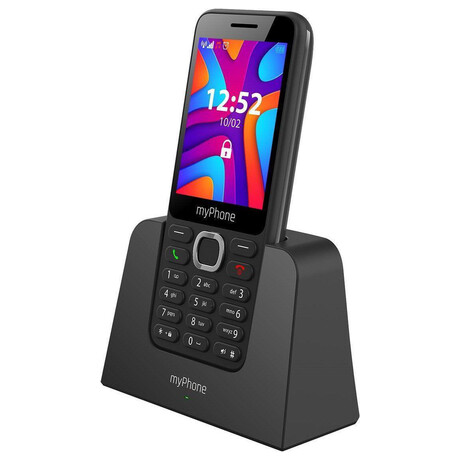 myPhone S1&nbsp;LTE černý s&nbsp;nabíjecím stojánkem (foto 1)