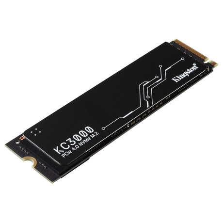 KINGSTON KC3000 2TB SSD (2048GB) / NVMe M.2 PCIe Gen4 / Intern / M.2 2280 / chladi (SKC3000D/2048G)