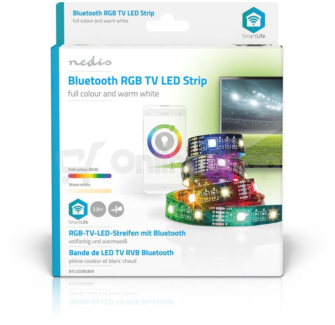 LED Pásek SmartLife NEDIS BTLS20RGBW