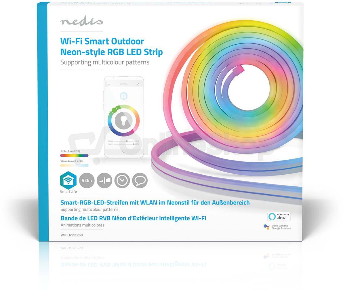 LED Pásek SmartLife NEDIS WIFILN51CRGB