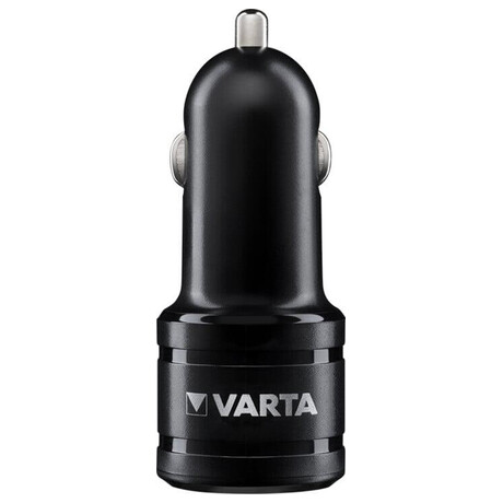Varta USB nabíjecí autoadaptér, 2x USB, 4800mA max., DC 12V, černý