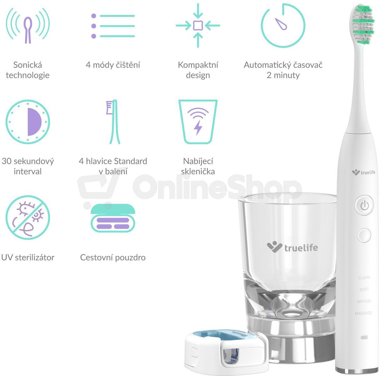 Zubní kartáček TrueLife SonicBrush GL UV