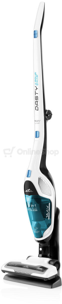 Tyčový vysavač ETA Dasty AquaPlus 3447 90010, bílý/modrý