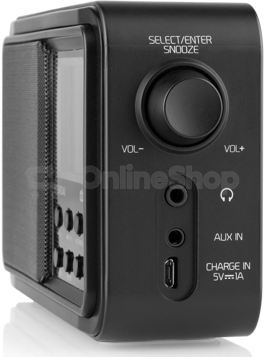 Radiopřijímač DAB+ Hyundai PR 650 BTDAB, černý