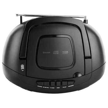Radiomagnetofon s CD JVC RC-E451B, černý