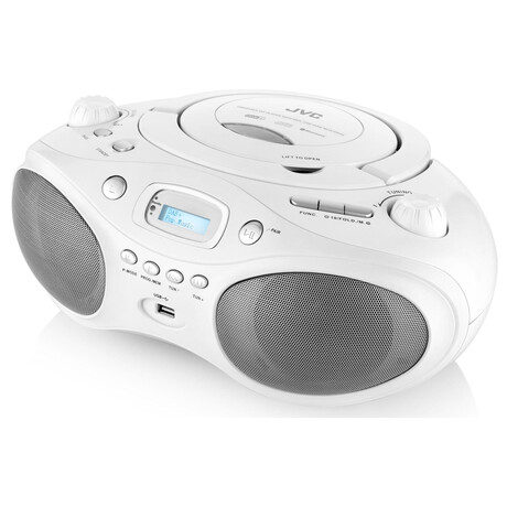 JVC RD-E661W-DAB, bílý (foto 1)