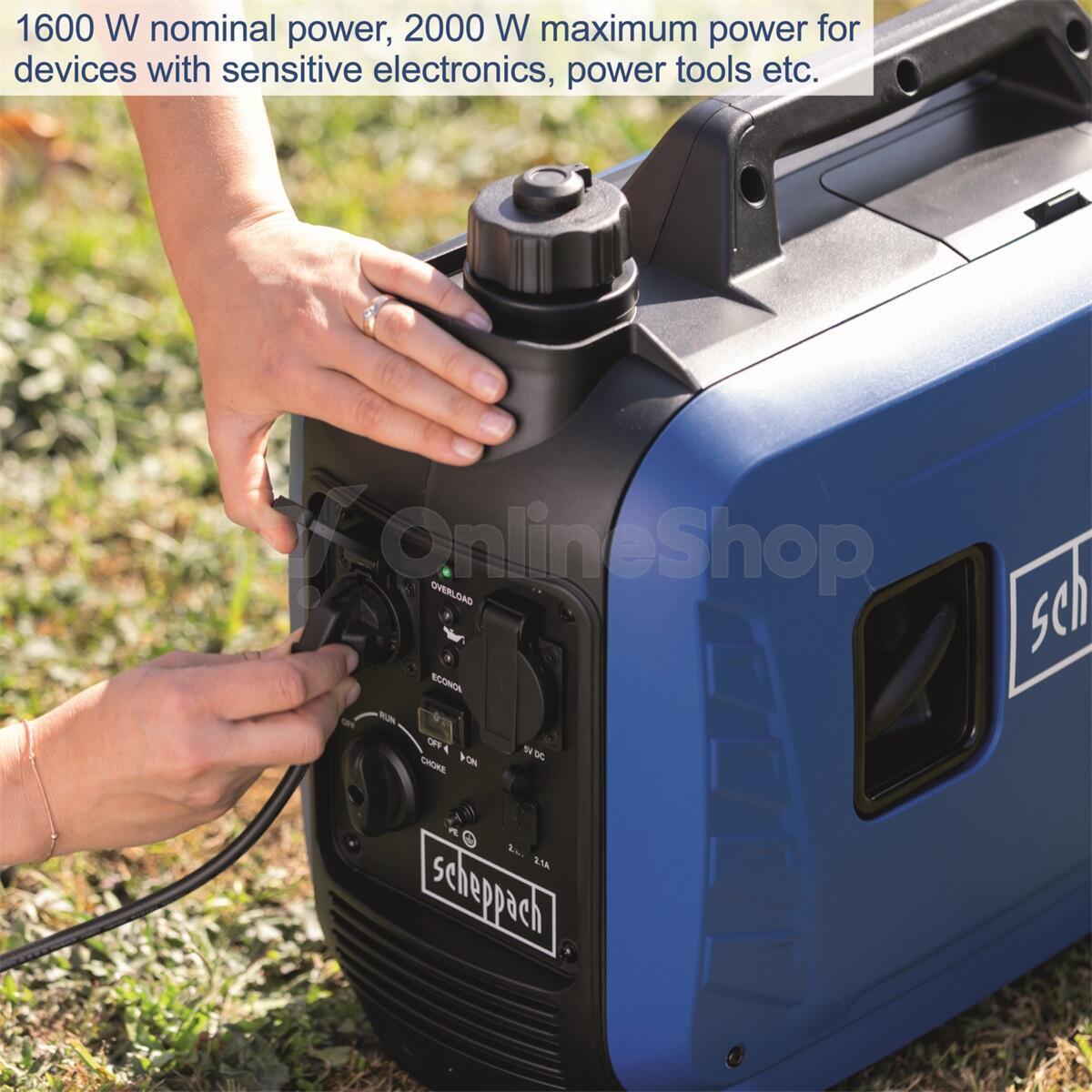 Elektrocentrála Scheppach SG 2500i