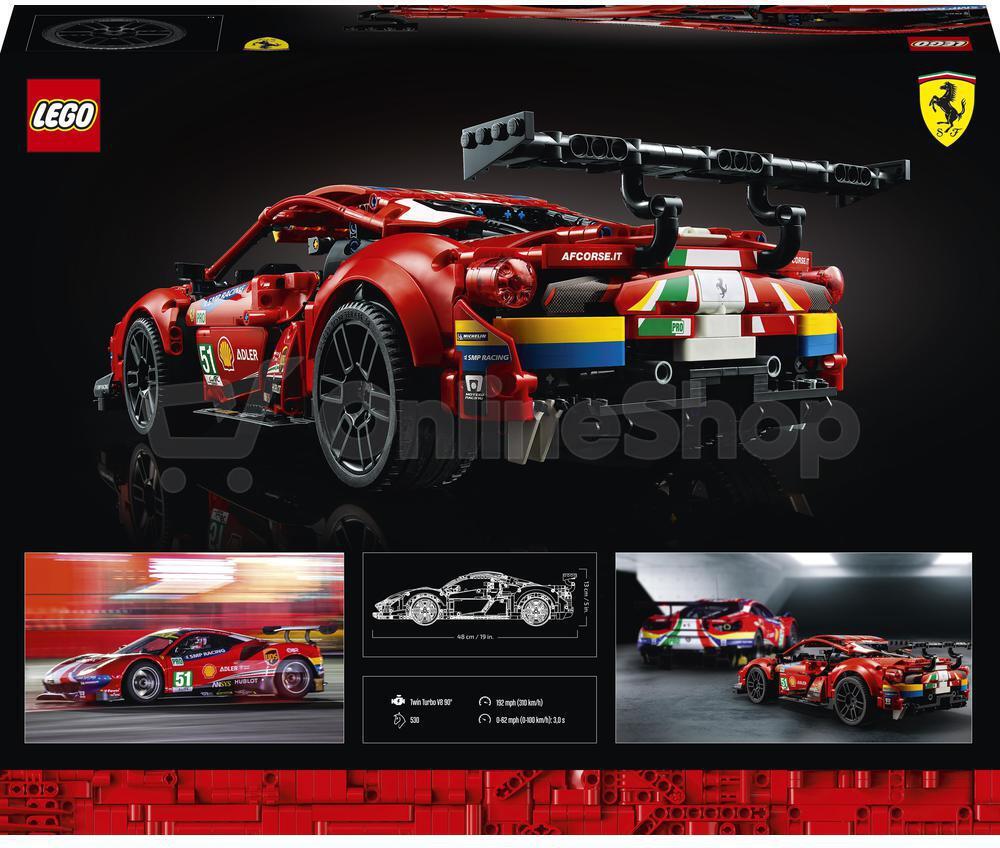 LEGO® Technic 42125 Ferrari 488 GTE „AF Corse #51” | ONLINESHOP.cz