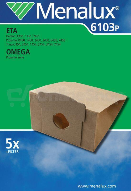 Sáčky do vysavače Menalux CT252 (6103P) do vysav.