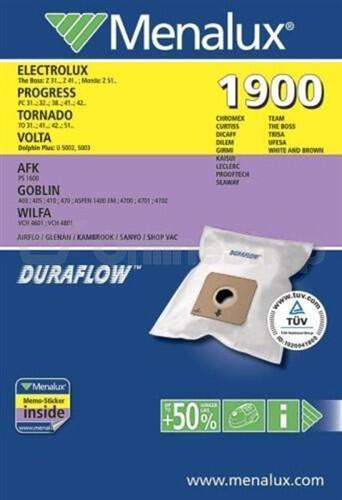 Sáčky do vysavače Menalux DCT 120 Duraflow (1900) do vysav.