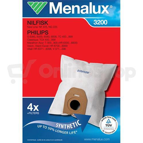 Sáčky do vysavače Menalux DCT 57 Duraflow (3200) do vysav.
