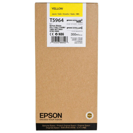 Inkoustov npl Epson T596400, 350ml originln - lut