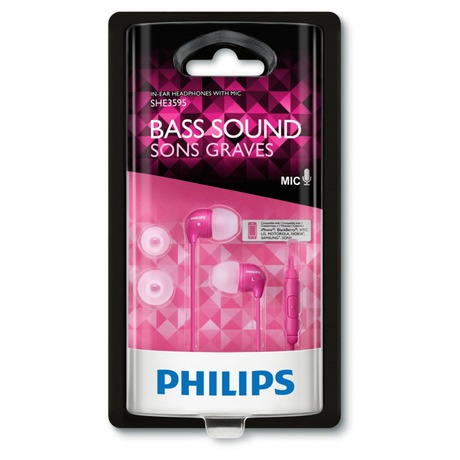 Sluchátka Philips SHE3595PK do uší - Philips SHE3595PK do&nbsp;uší (foto 7)