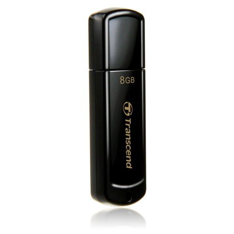 Flash USB Transcend JetFlash 350 8GB USB 2.0 - černý - Transcend JetFlash 350 8GB USB 2.0 -&nbsp;černý (foto 1)