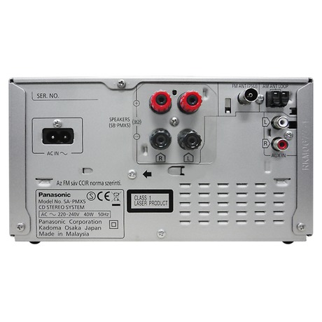 Mikrosystém Panasonic SC-PMX5EG-S - Panasonic SC-PMX5EG-S (foto 10)