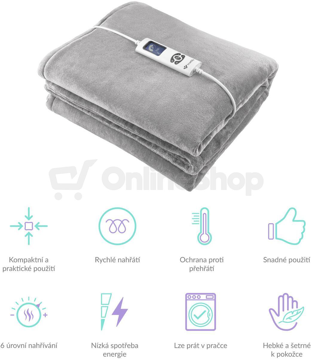 Vyhřívací dečka TrueLife HeatBlanket 1813 | Skutečná fotografie prodávaného kusu | Skutečná fotografie prodávaného kusu | Skutečná fotografie prodávaného kusu | Skutečná fotografie prodávaného kusu | Skutečná fotografie prodávaného kusu