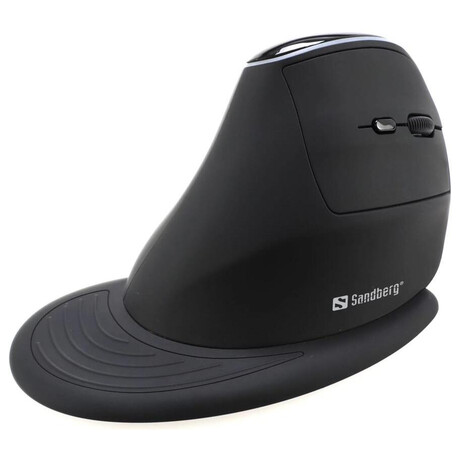Sandberg Wireless Vertical Mouse Pro, bezdrátová ergonomická myš, černá (foto 4)