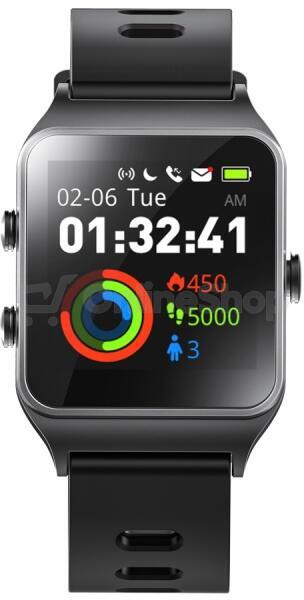 Chytré hodinky Umax U-Band P1 PRO, černé