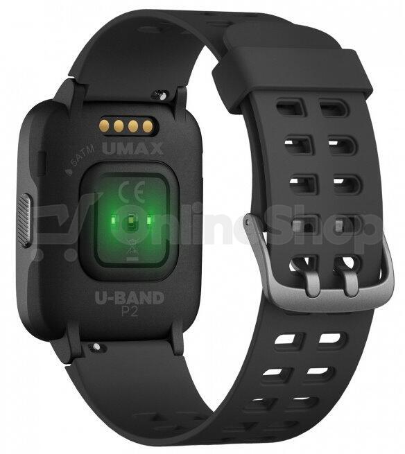 Chytré hodinky UMAX U-Band P2, černé