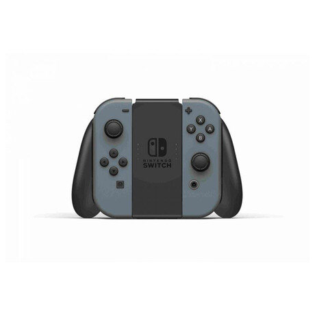 Nintendo Switch console with grey Joy-Con