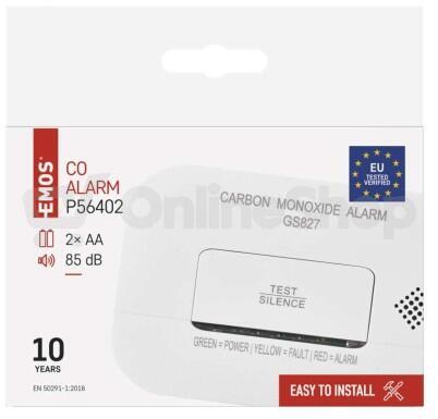 Emos detektor oxidu uhelnatého GS827 (P56402)