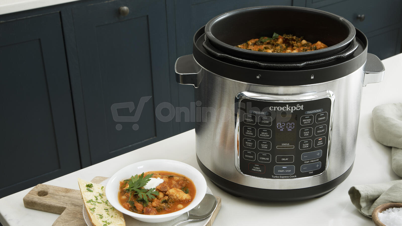 Multifunkční hrnec Crockpot Turbo Express 5,6 l (CSC062X)
