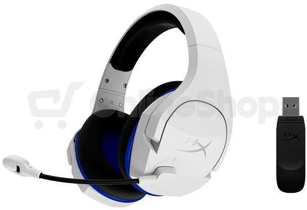 HyperX Cloud Stinger Core - Wireless Gaming Headset - PlayStation (White-Blue) (4P5J1AA)