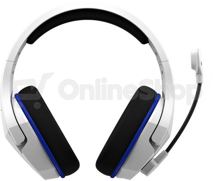 HyperX Cloud Stinger Core - Wireless Gaming Headset - PlayStation (White-Blue) (4P5J1AA)