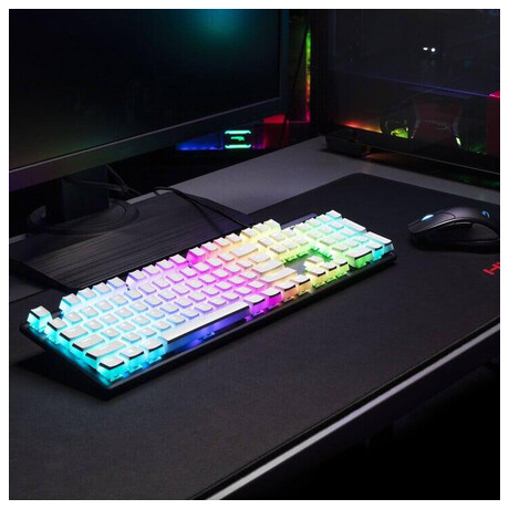 HP HyperX Pudding Keycaps - Full Key Set - PBT - White (US Layout) (4P5P5AA#ABA)